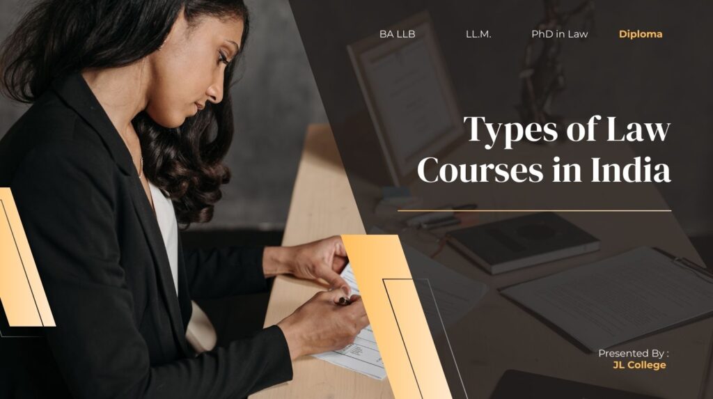 A Complete Guide to Types of Law Courses in India