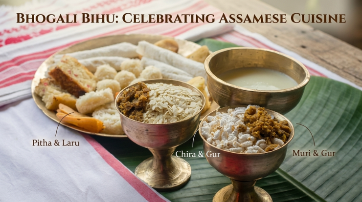 Food & Cuisine of Bhogali Bihu